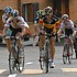 Kim Kirchen und Andy Schleck w�hrend der sechsten Etappe der Tour de Suisse 2008